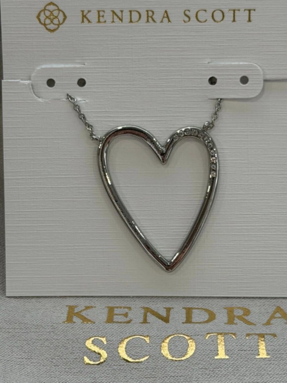 Kendra Scott Heart Pendant Necklace